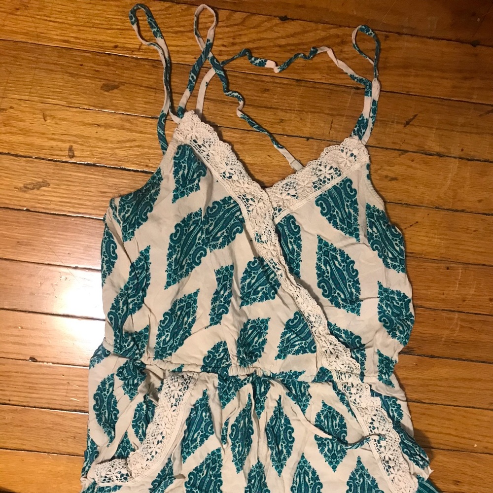 Romper with pockets